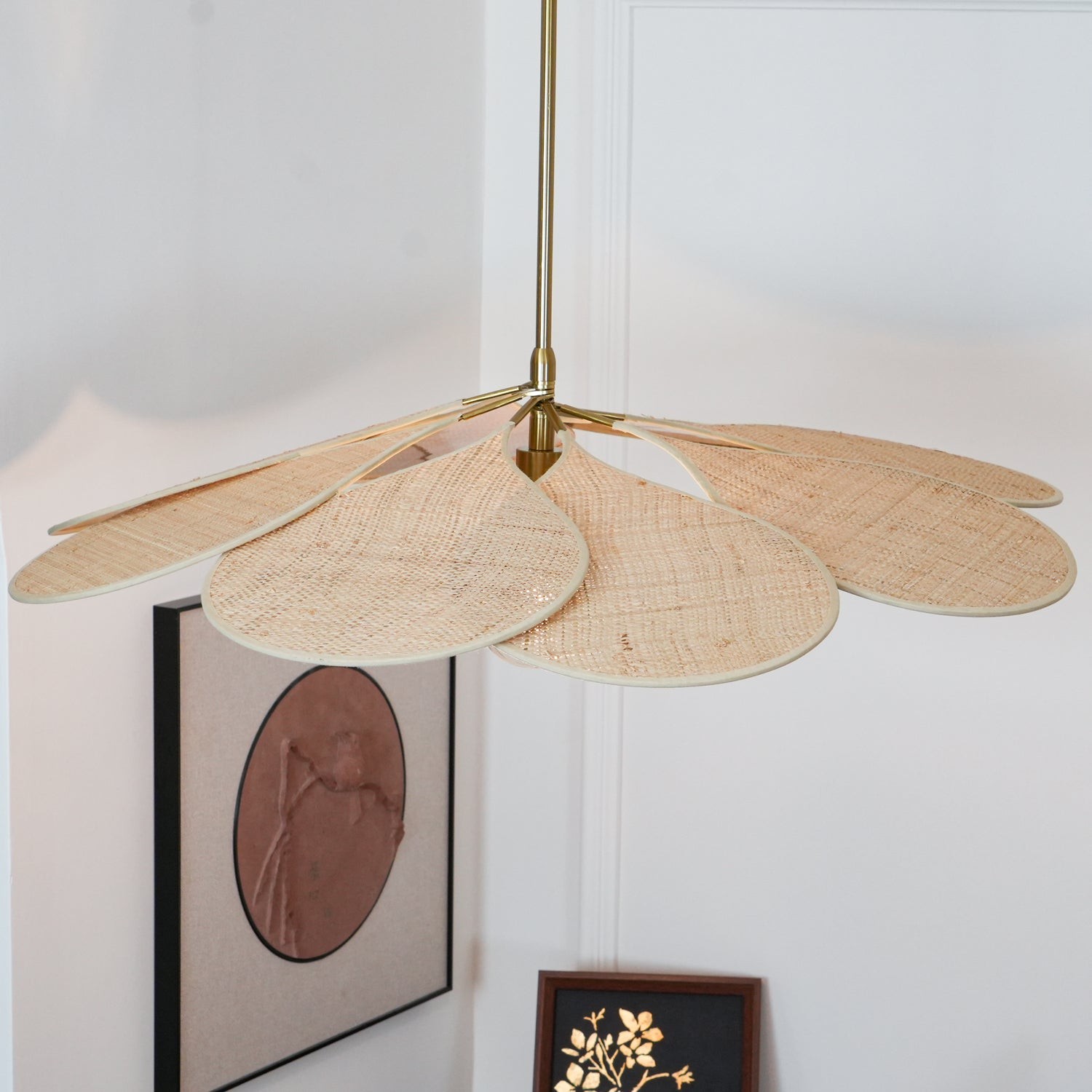 Petals Bloom Rattan Pendant Lamp M532