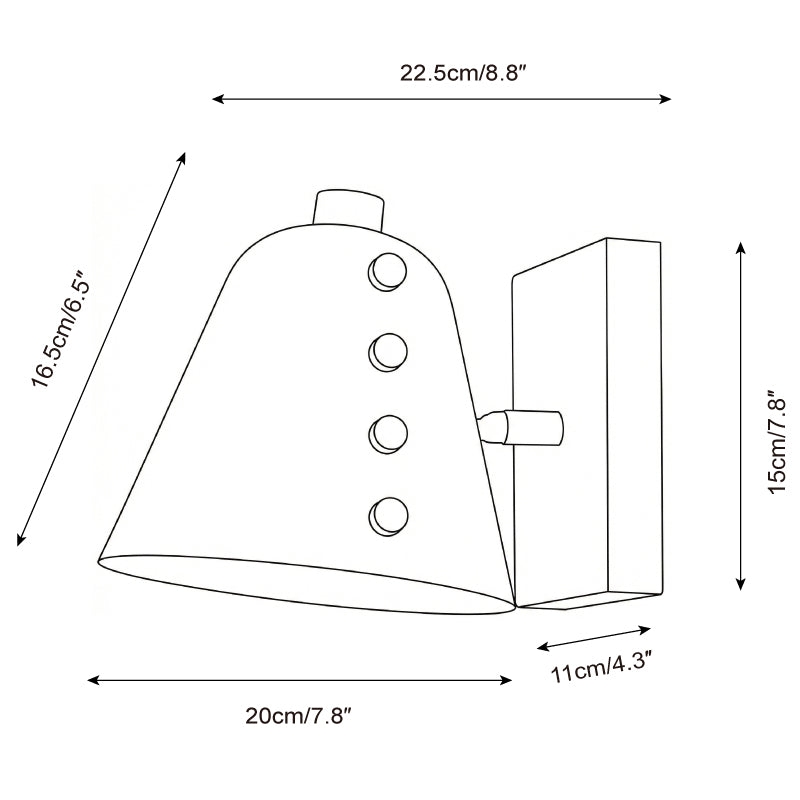 Twilight Pin Wall Lamp D324