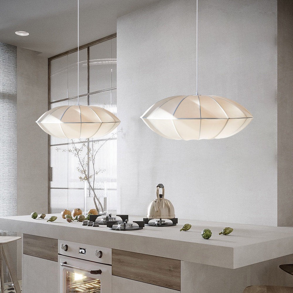 Nordic Minimalist Fabric Bubble Pendant Light S138
