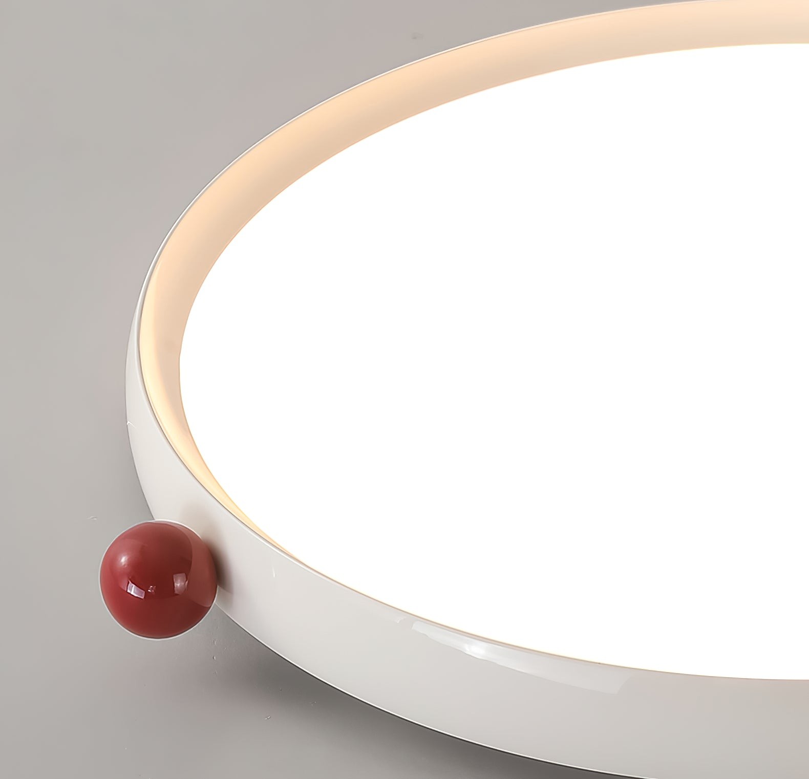 Minimalist Disc Cream Style Ultra-thin Ceiling Lamp M543