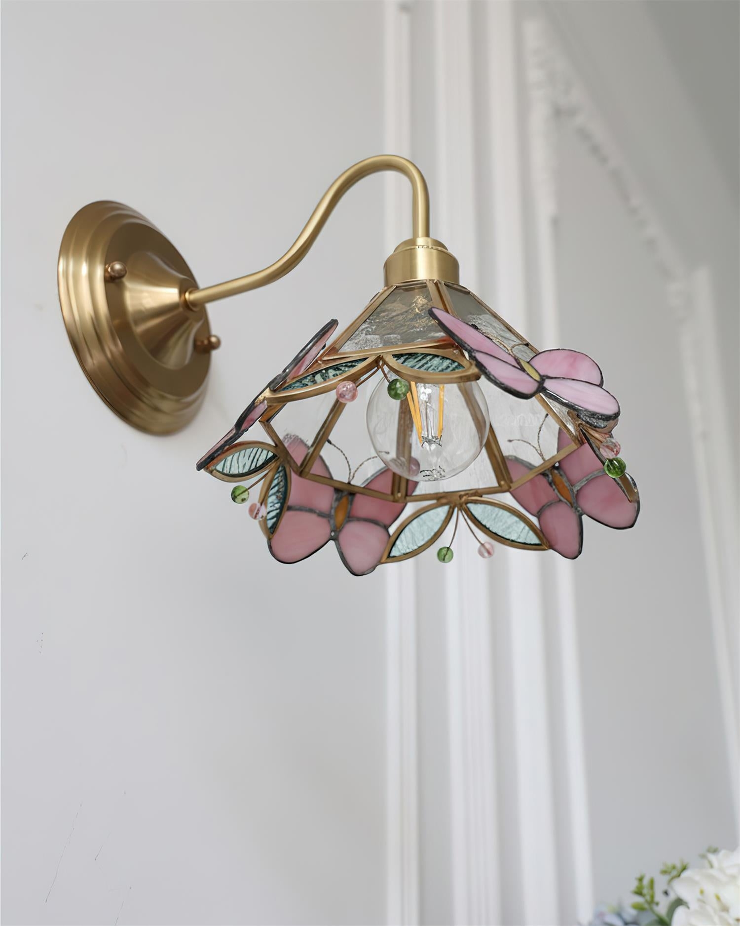 Butterfly Jewel Wall Lamp D240