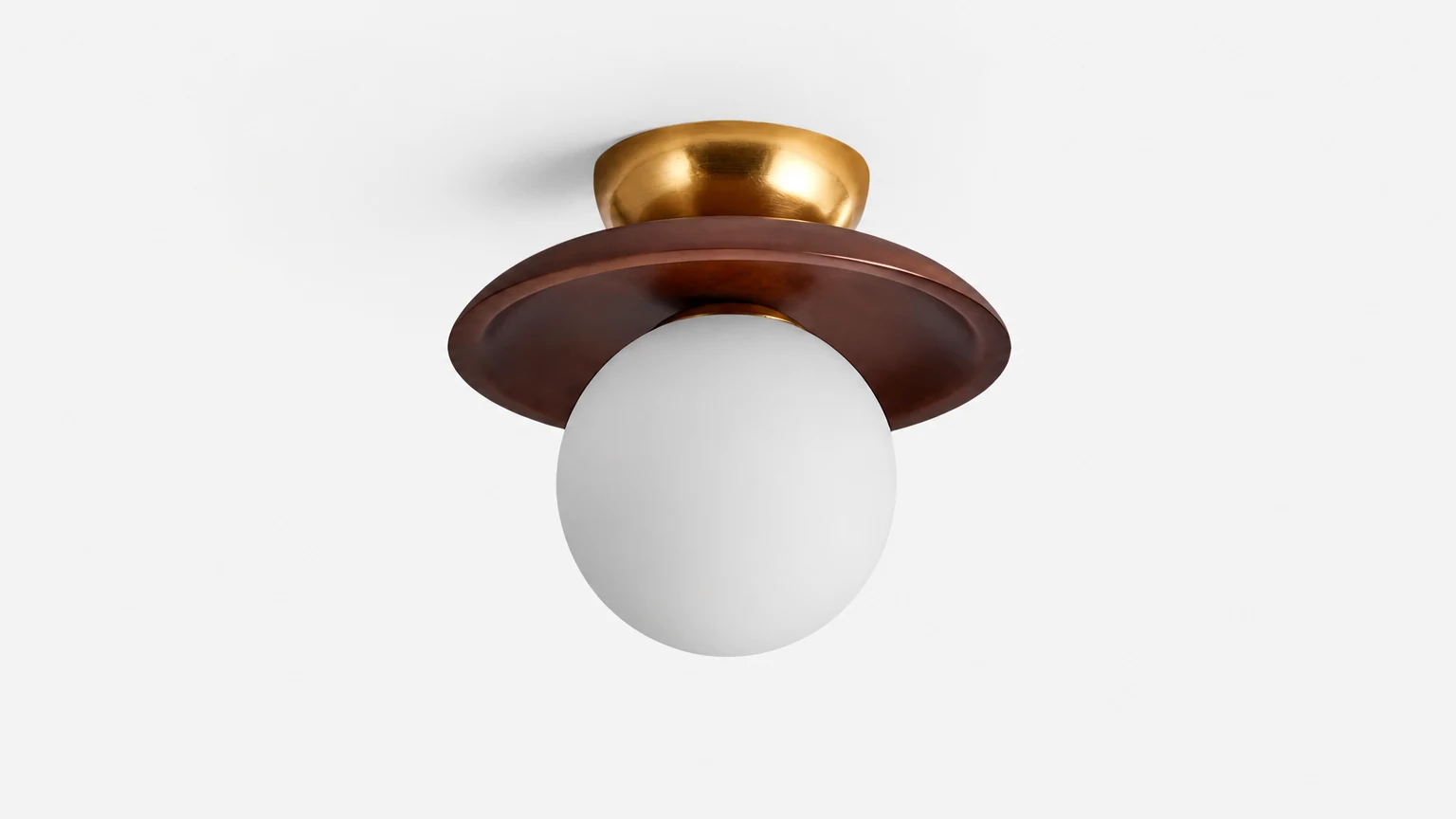 Lampa Sufitowa Radiora D164 w ciepłej oprawie wnętrza