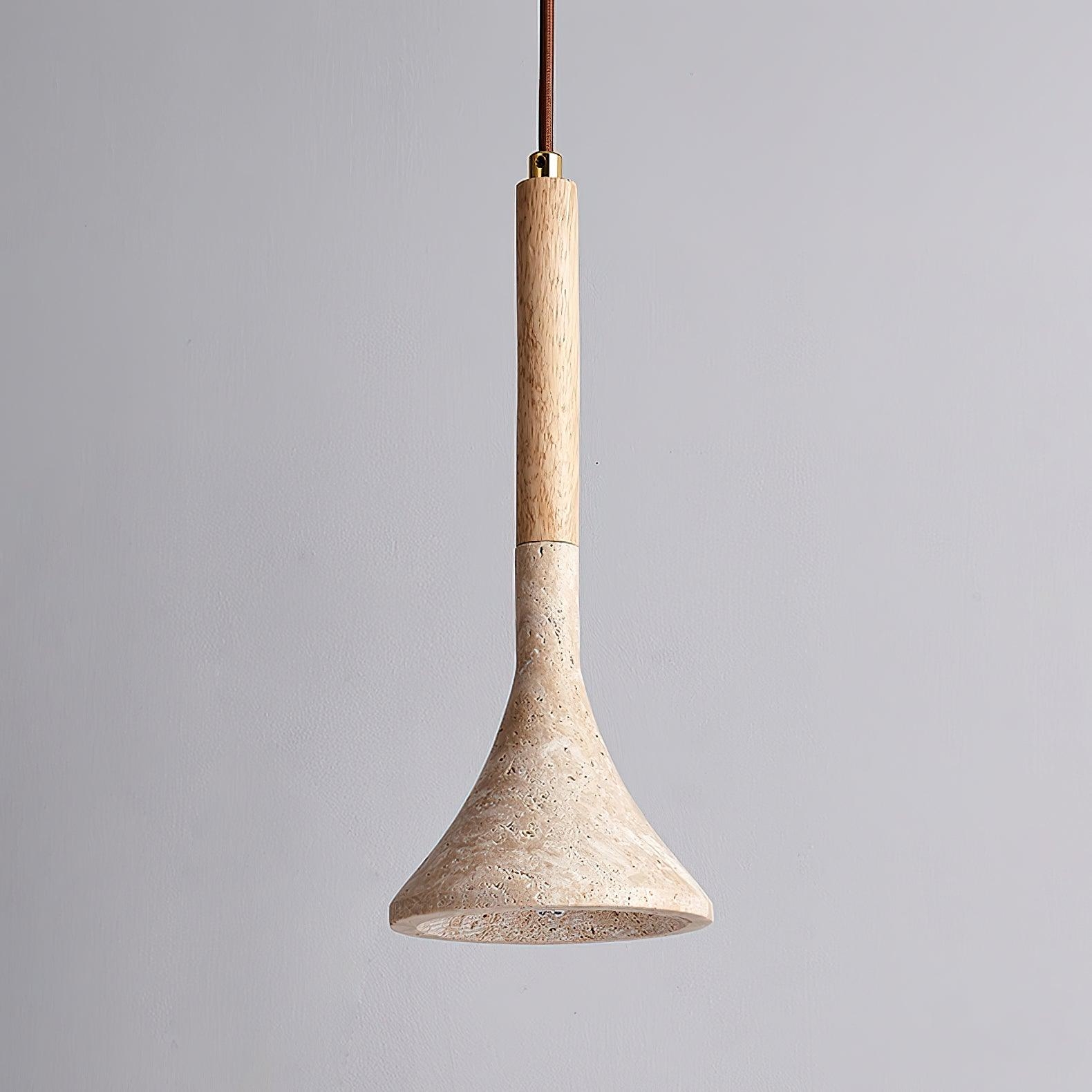 Aplomb Japandi Travertine Pendant Lamp D890