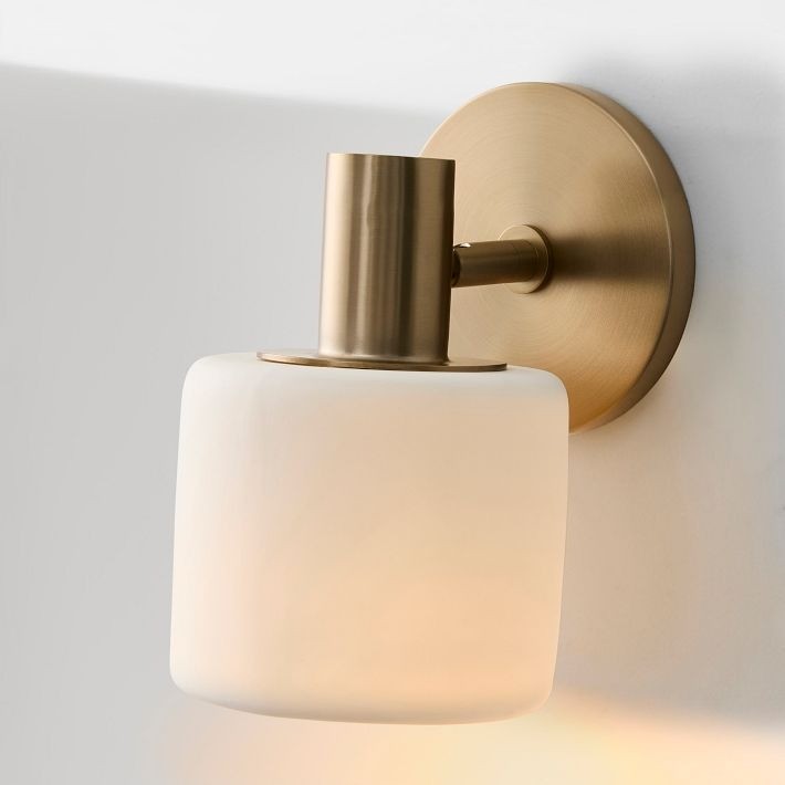 Cerova Anders Ivory Porcelain Wall Sconce – Organic Design for Living Room & Bedroom T015