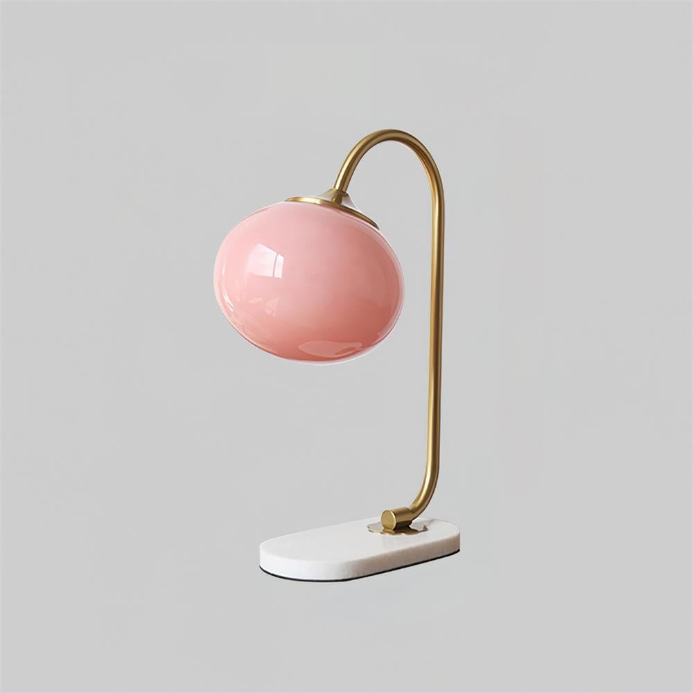 Nordic Mushroom Glass Bedside Table Lamp M335