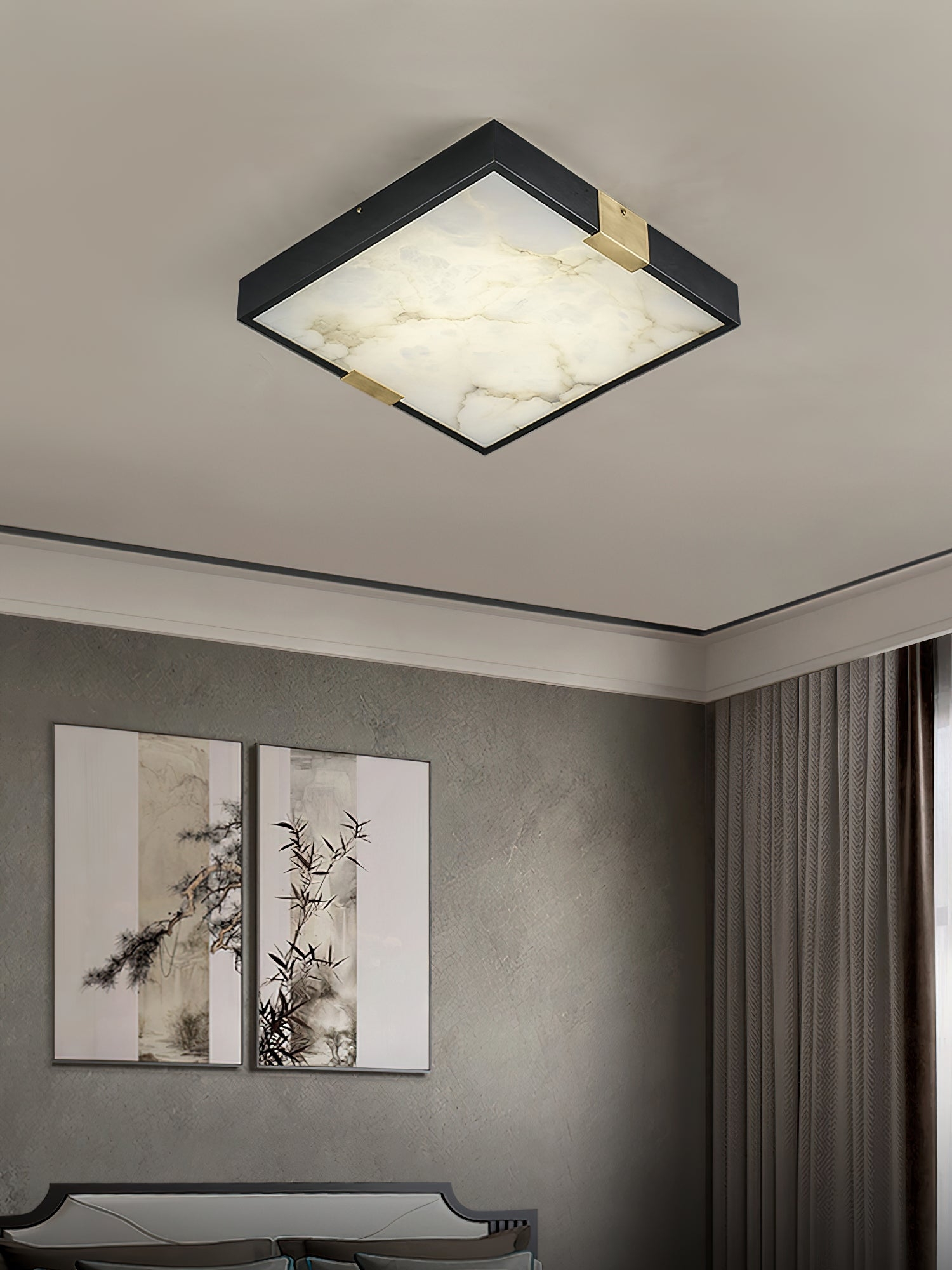Lucien Alabaster Ceiling Light D432