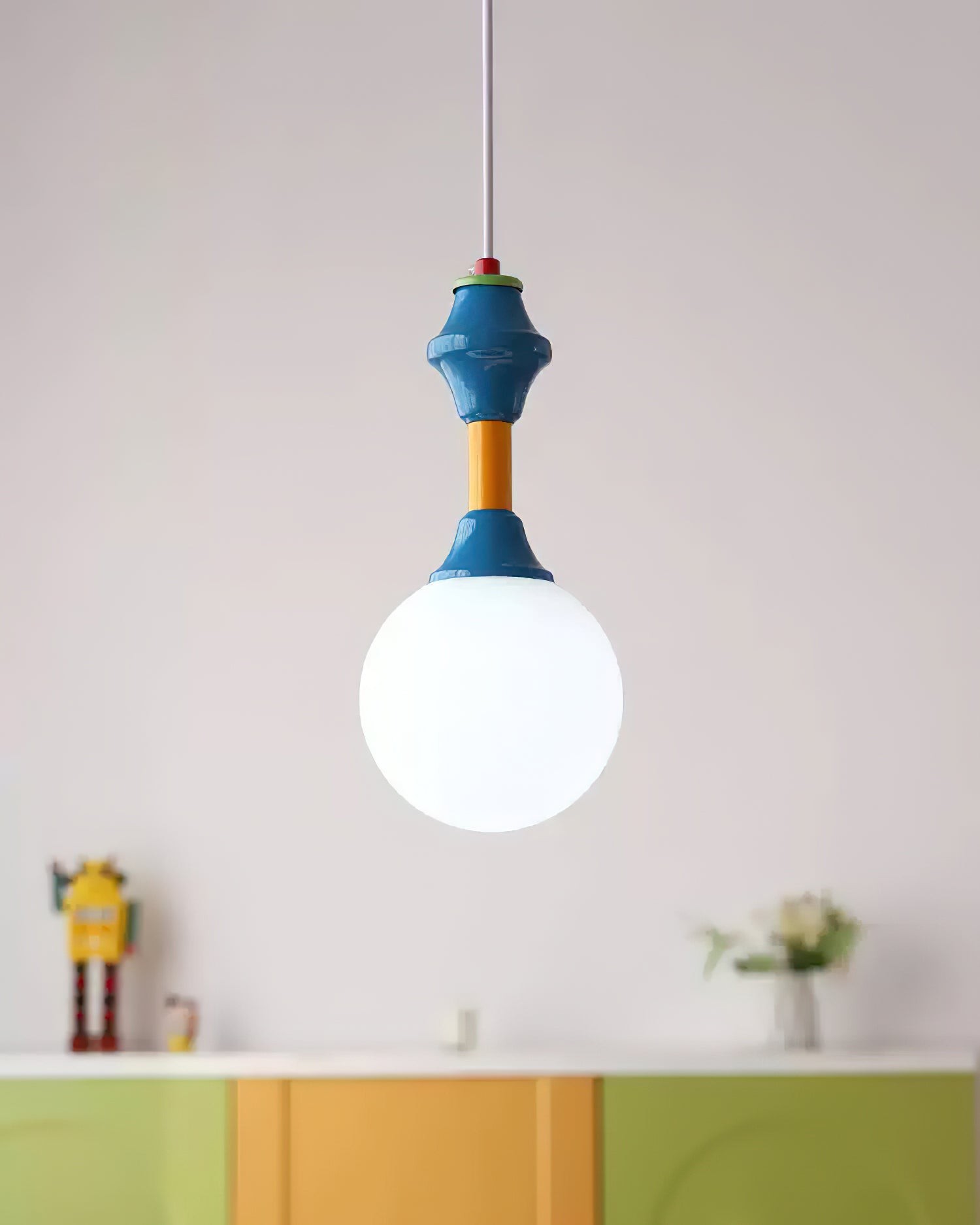 French Blue And White Atmosphere Pendant lamp M194
