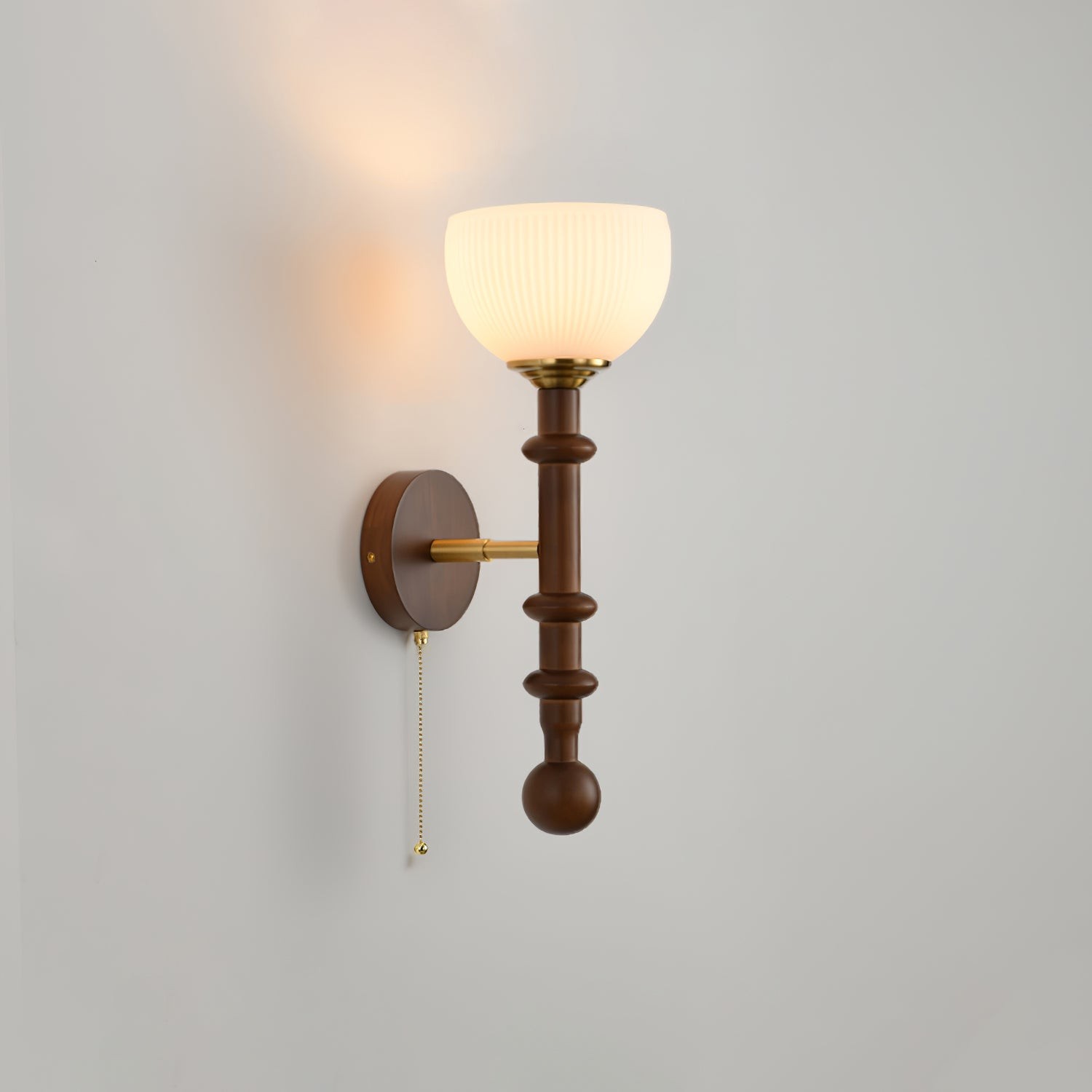 Retro Solid Wood Series Wall Lamp M523