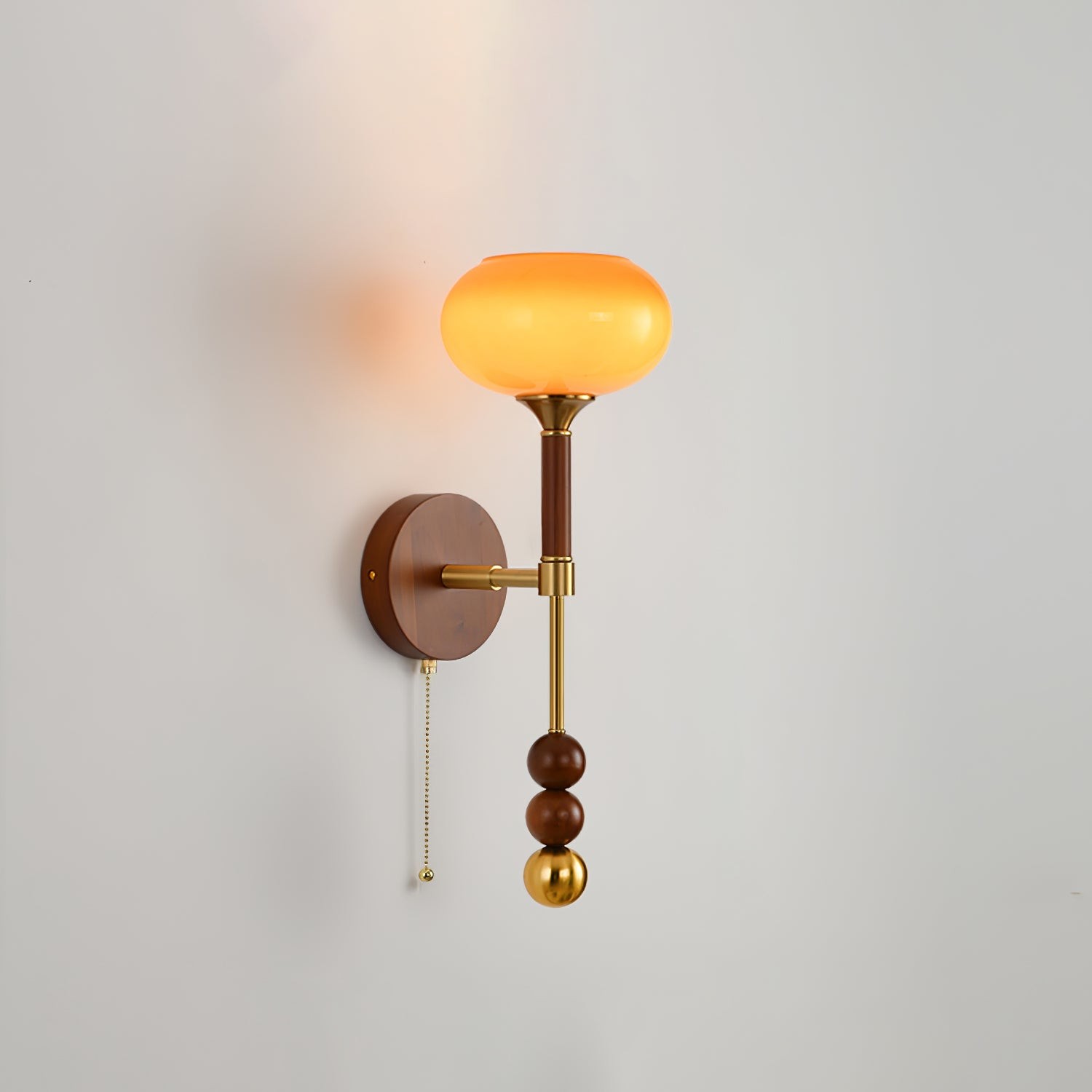 Retro Solid Wood Series Wall Lamp M523