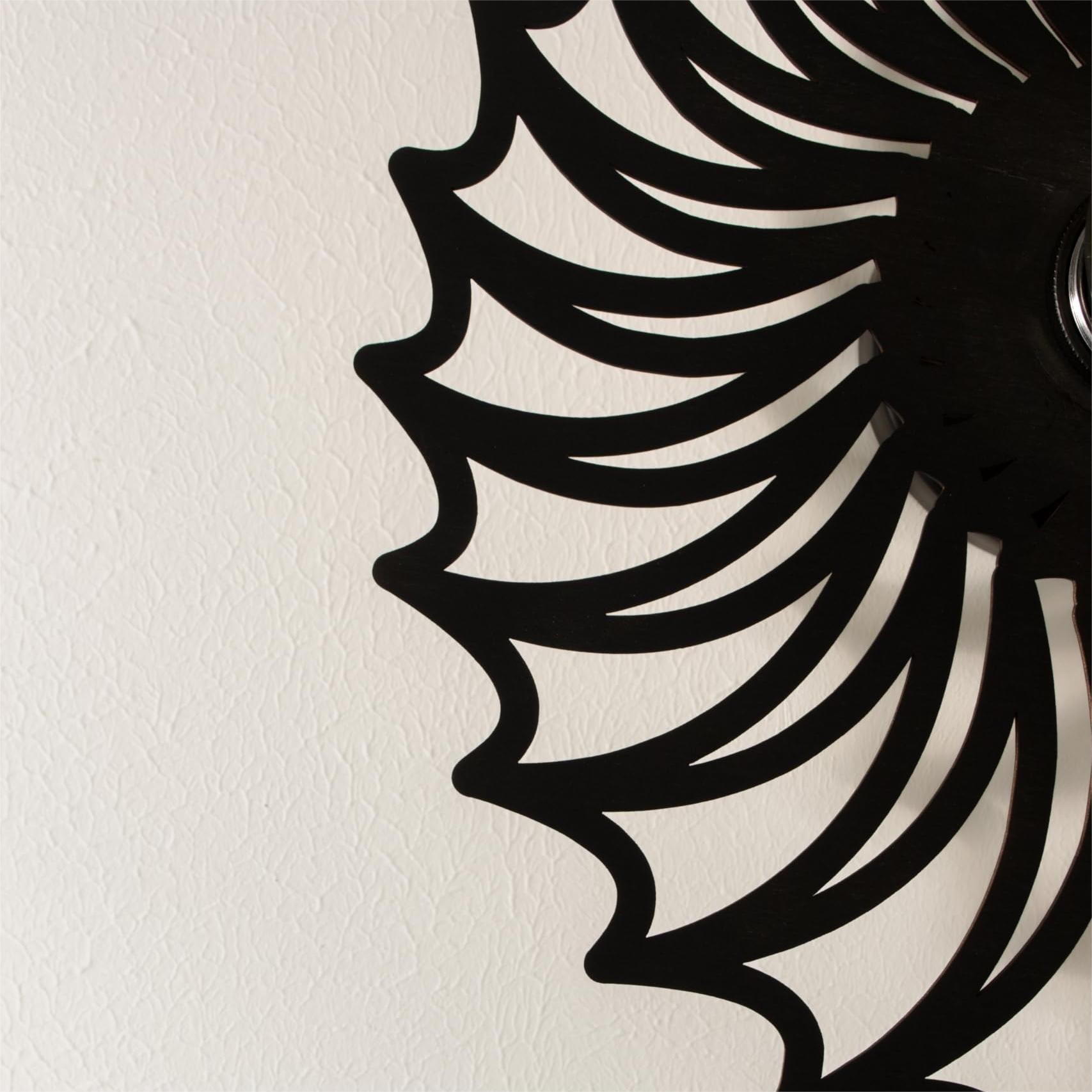Led Wall Light With Wooden Shadow Casting S87