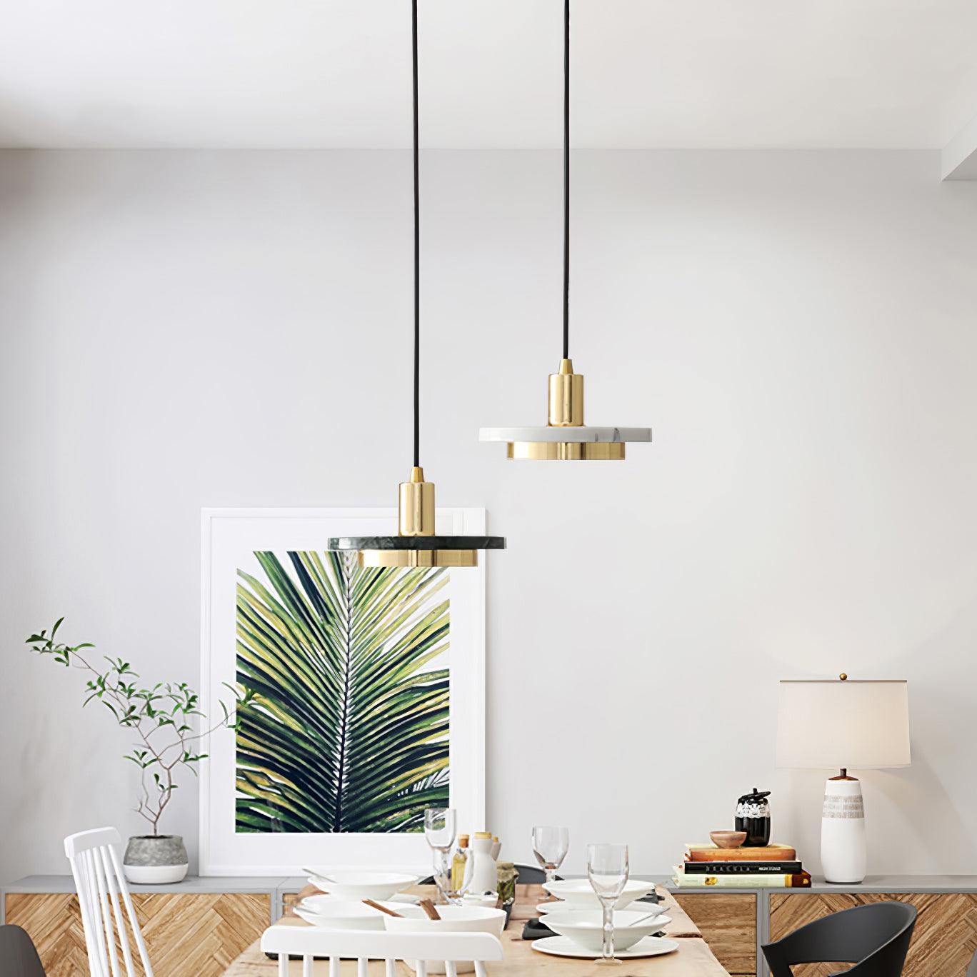 Double Circle Pendant Light M74