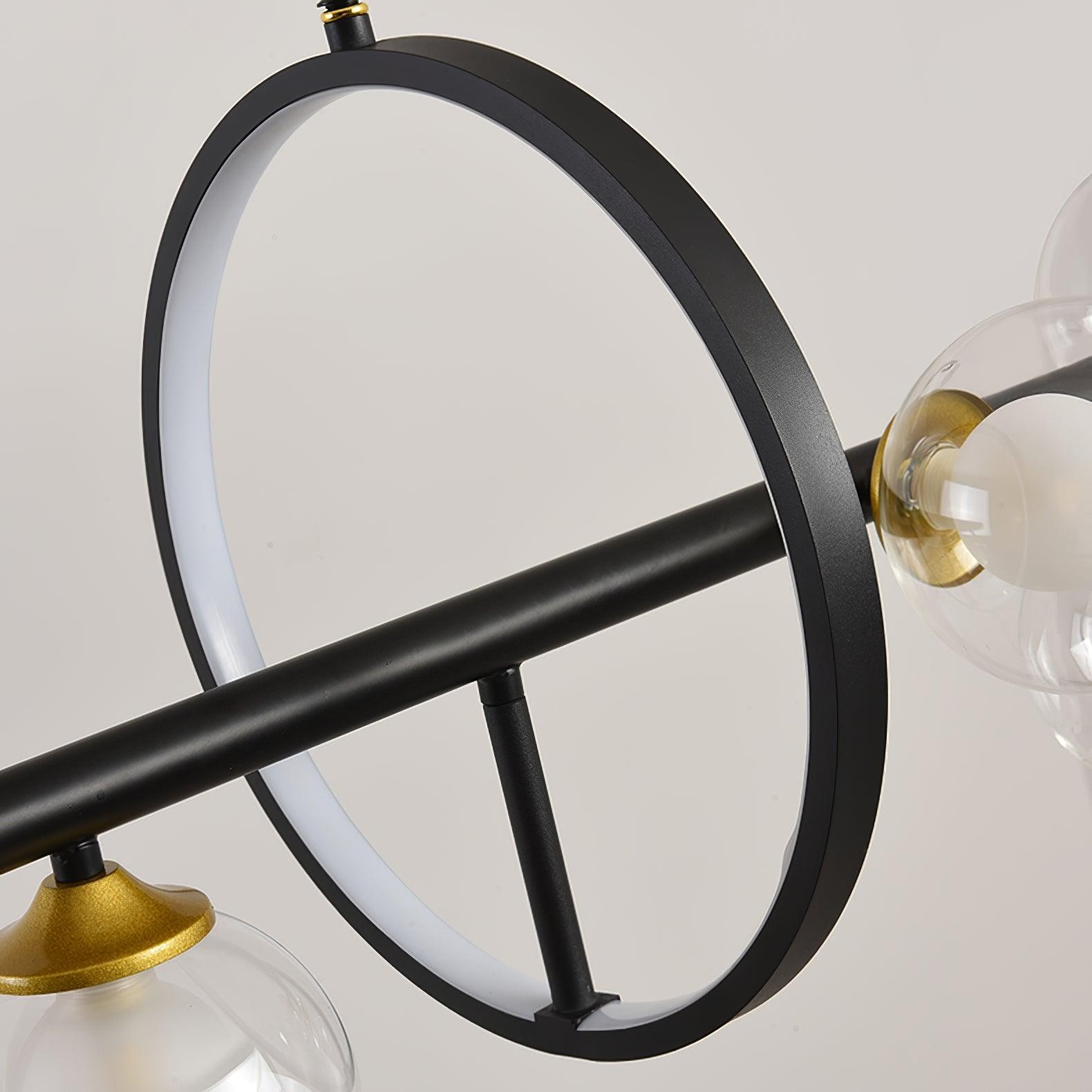 Creative Horizontal Long Bar Chandelier M68