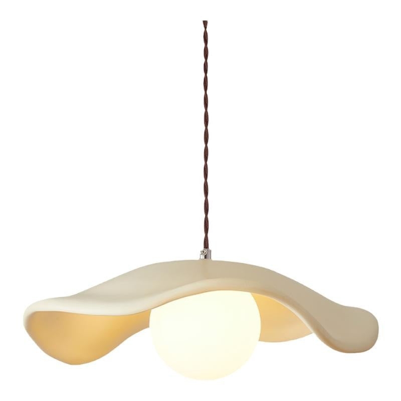 Yumi Sculptural Resin Elegance Minimalist Pendant Light D945