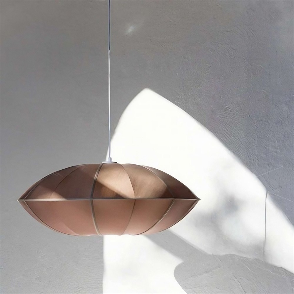 Nordic Minimalist Fabric Bubble Pendant Light S138