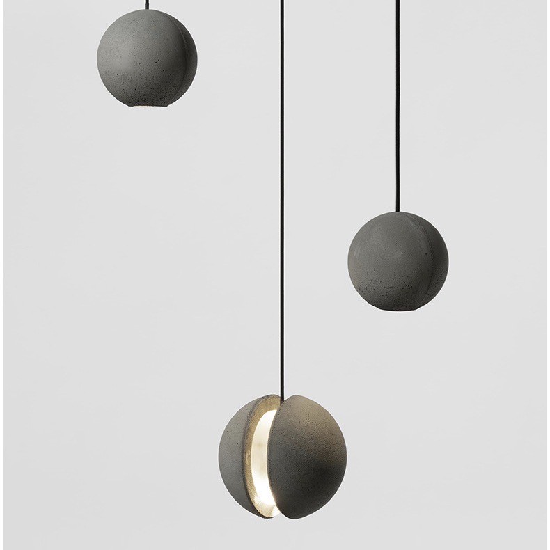 MARS Concrete Pendant Light For Living Room