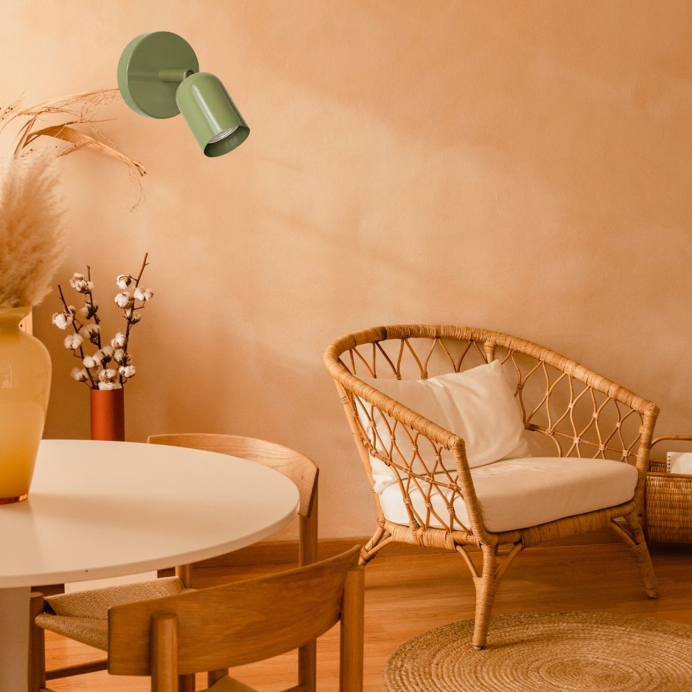 Modern Cylinder Rotatable Macaron Wall Light S135