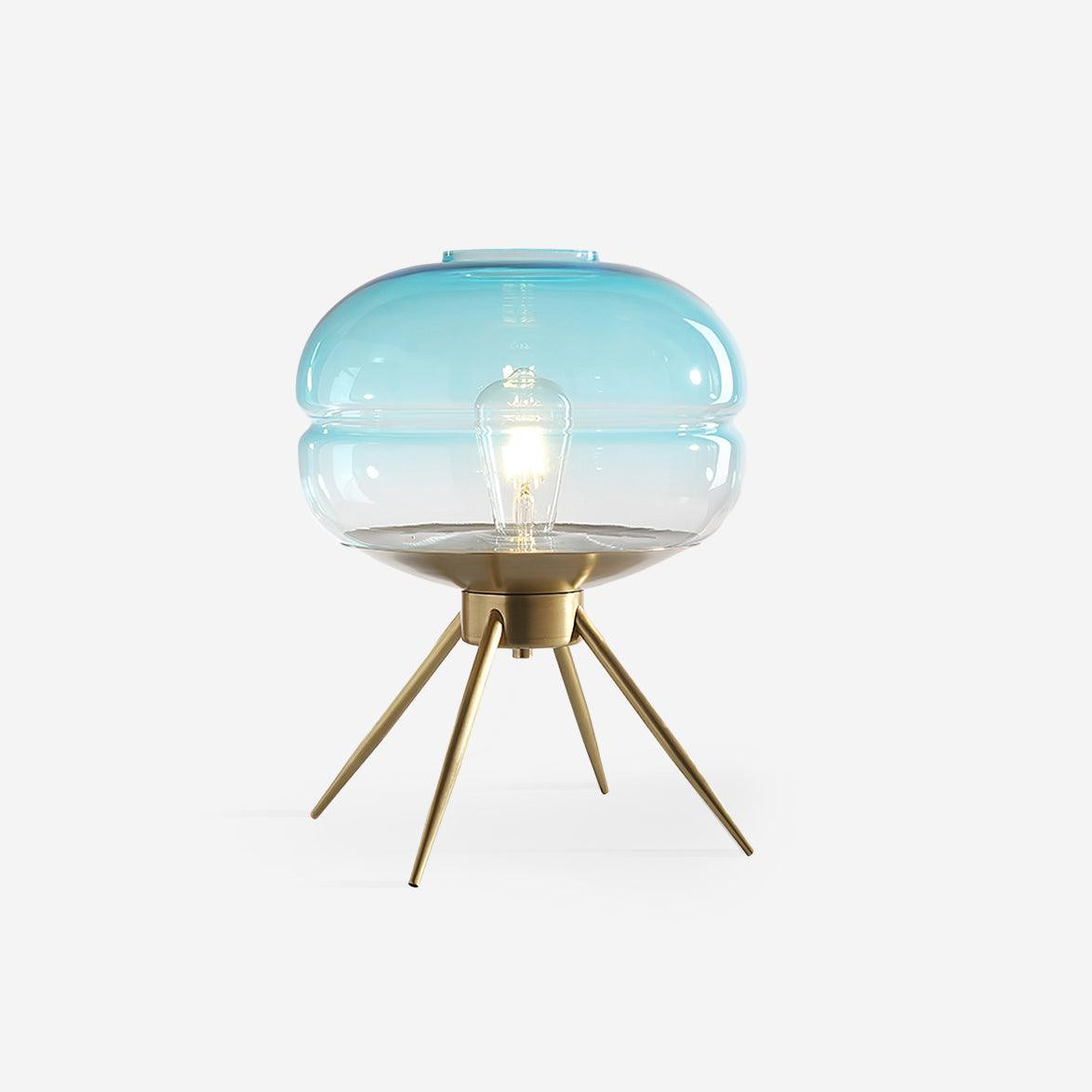 Luxury Personality Colored Glass Cover Tall Table Lamp M234