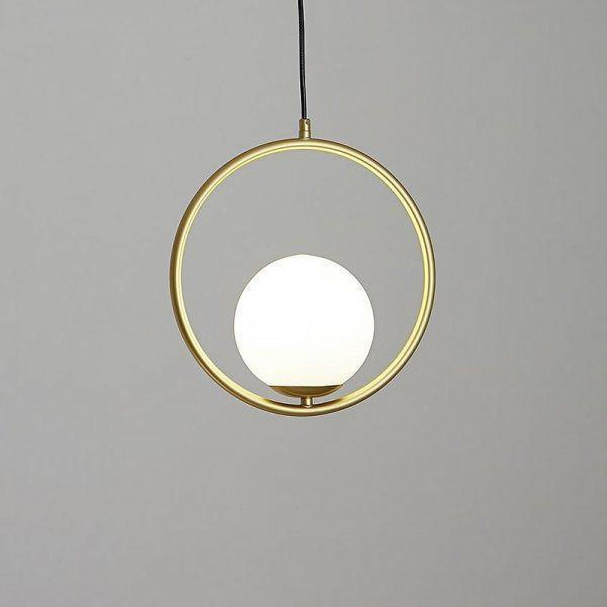 Modern Geometric Metal Pendant Light