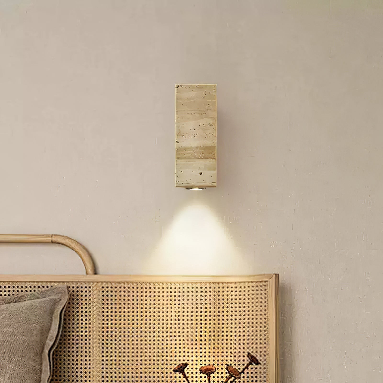 Vintage Marble Travertine Wall Lamp M577