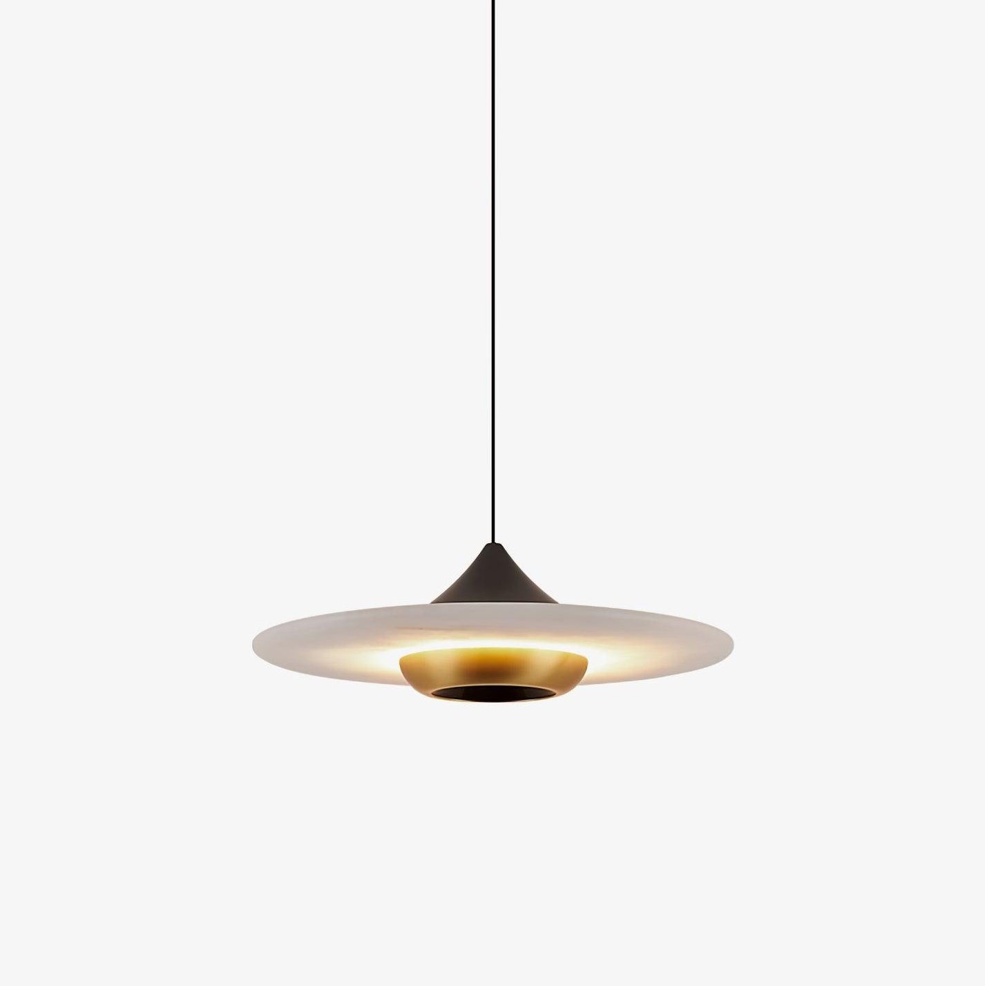 Flying Saucer Marble Pendant Lamp M558