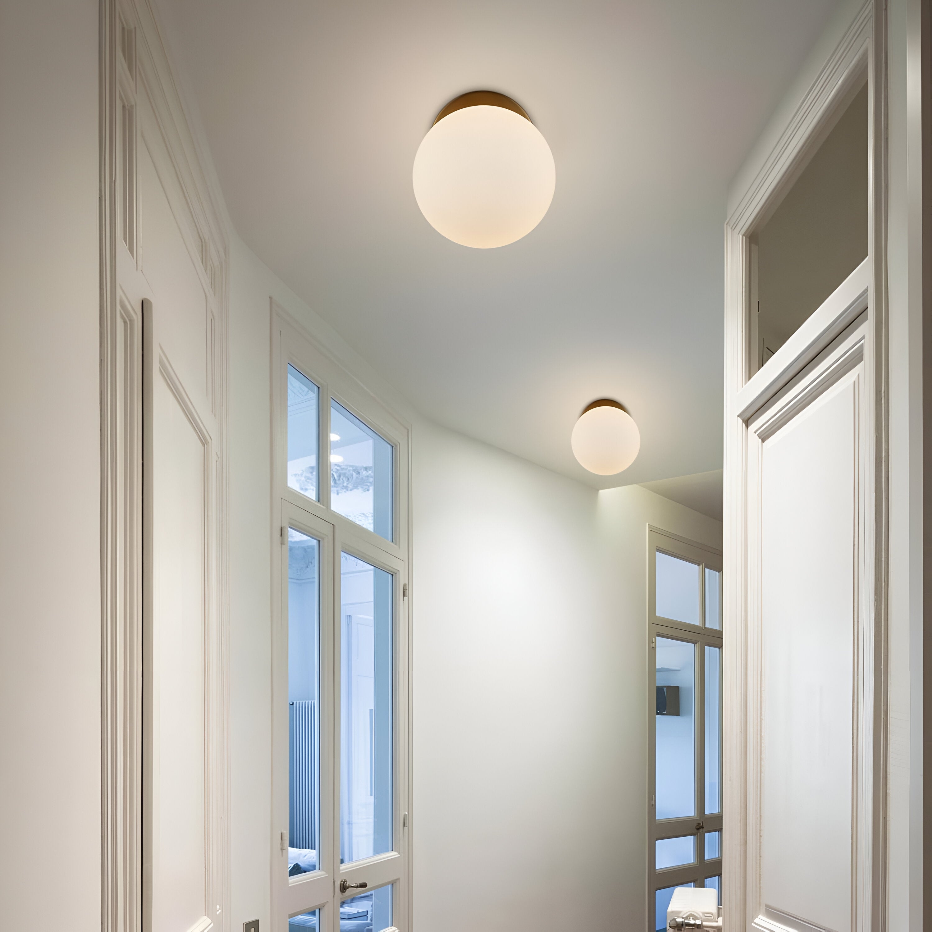 Arianne Nordic Glass Shade Wall Light D961