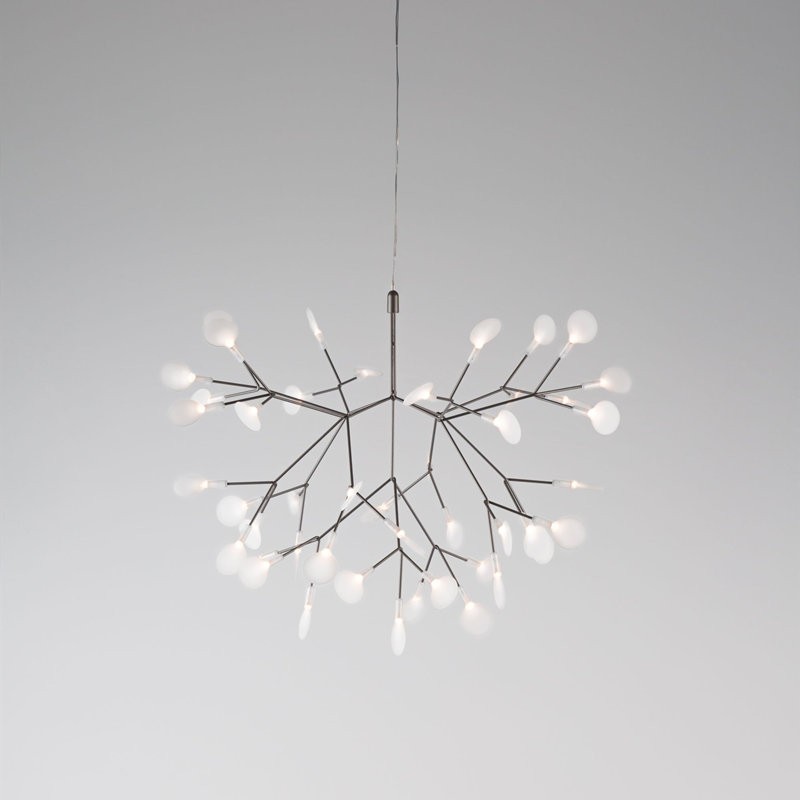Scandinavian Branching LED Chandelier for Living Room