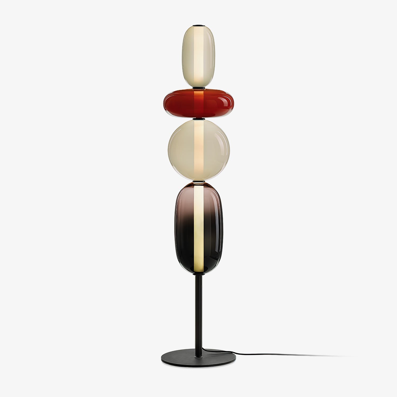 Nordic Creative Minimalist Luxury Glass Floor Light For Living Room M486