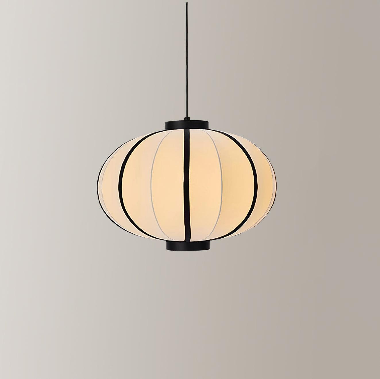 Minimalist Black and White Lantern Pendant Lamp M220