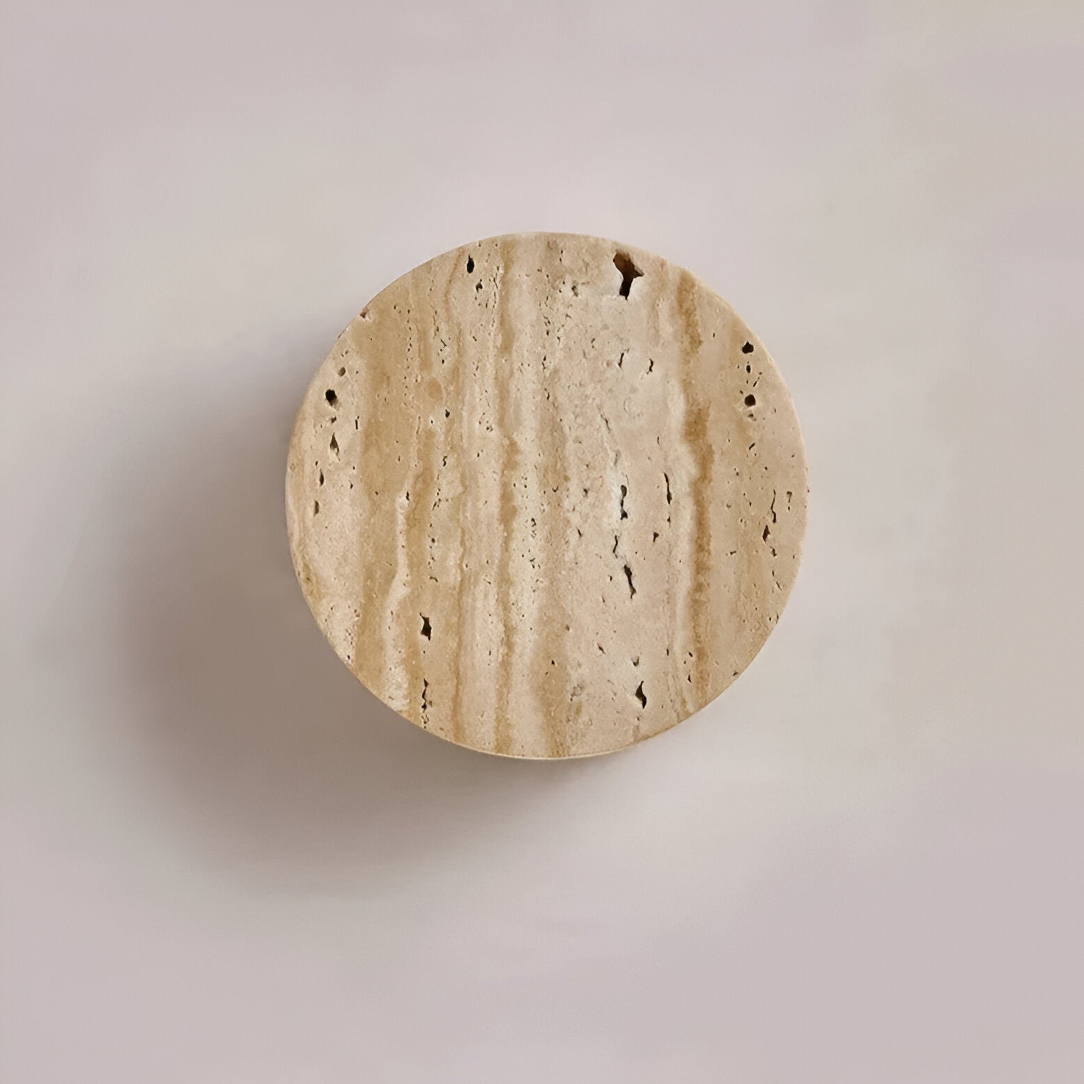 Japanese Wabi Sabi Natural Travertine Stone Wall Light D878