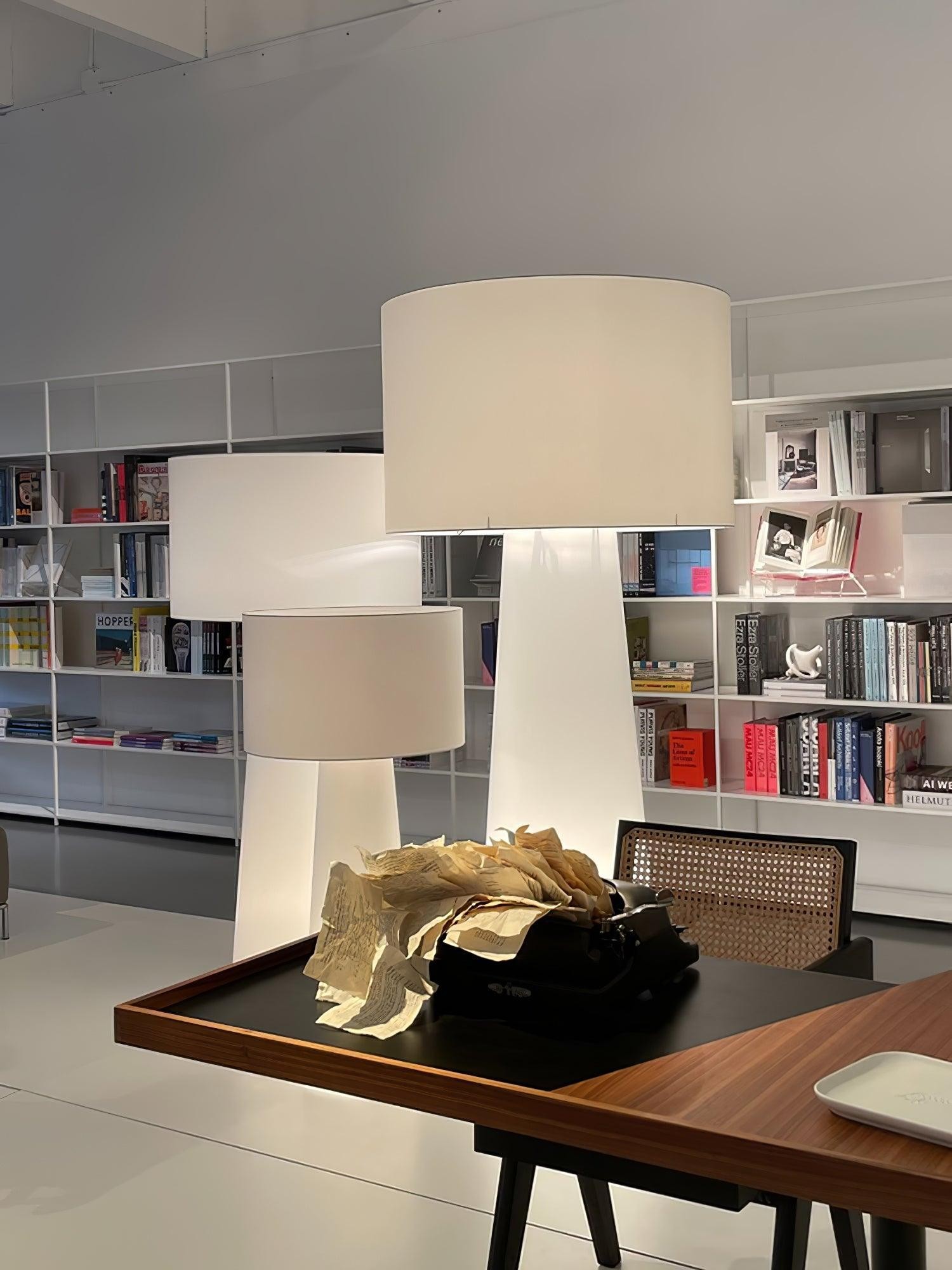 Column Fabric Floor Lamp Suitable For Living Room M76