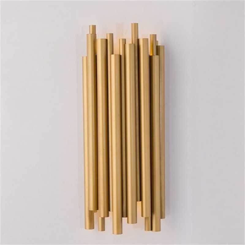Gold Aluminum Wall Lamp