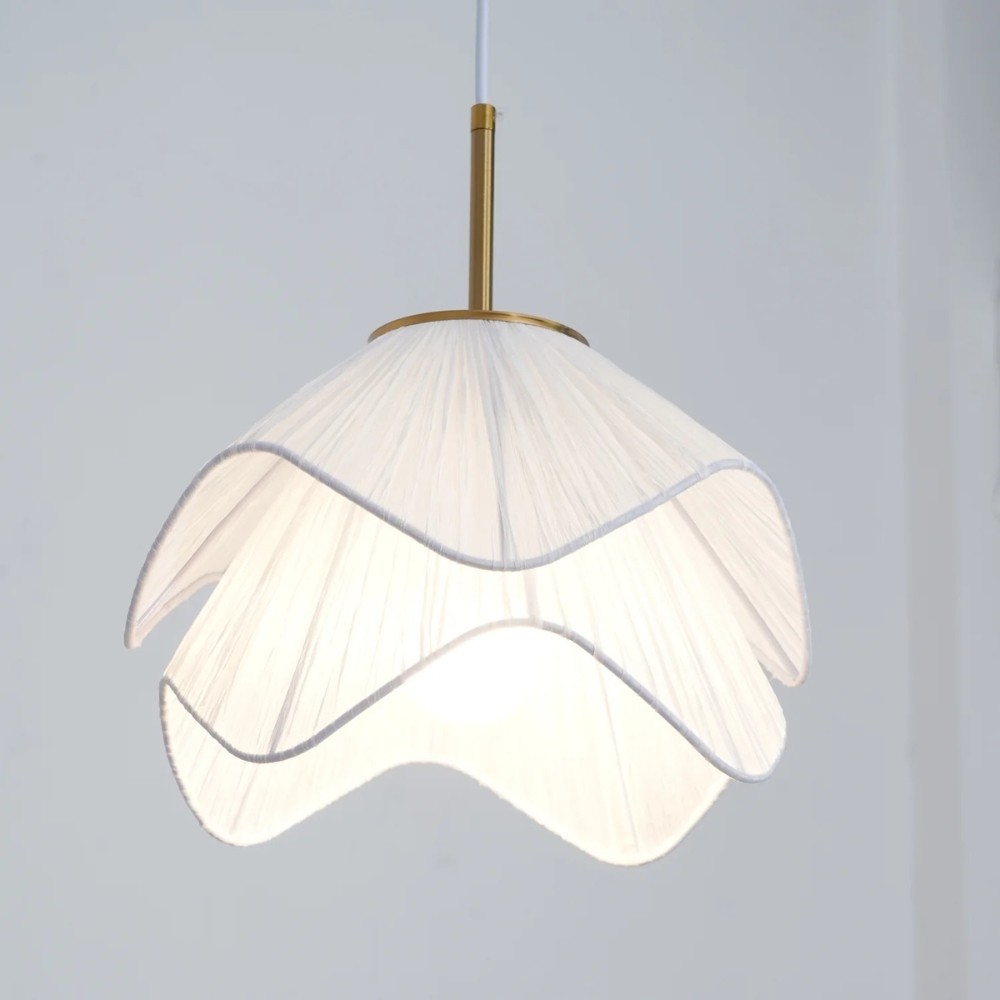 Scandinavian Jellyfish Fabric Pendant Light S133