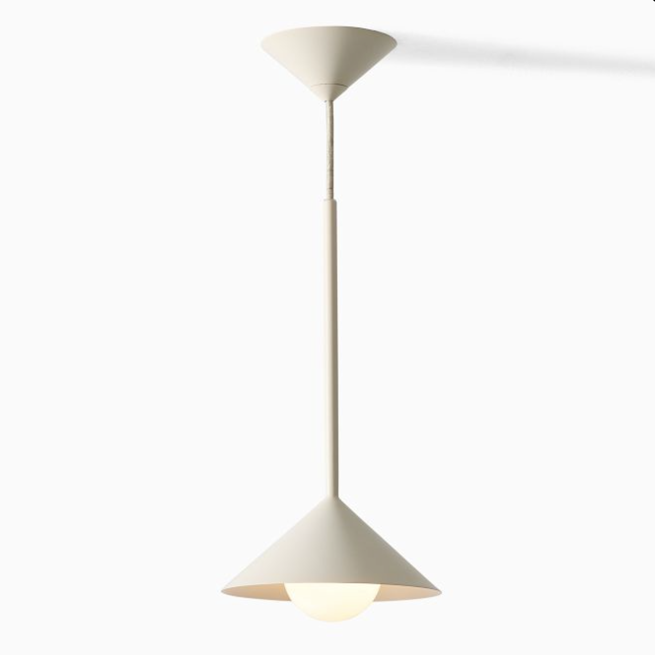 Brivana Adjustable Pendant – Cone Shade Light for Kitchen or Dining T268