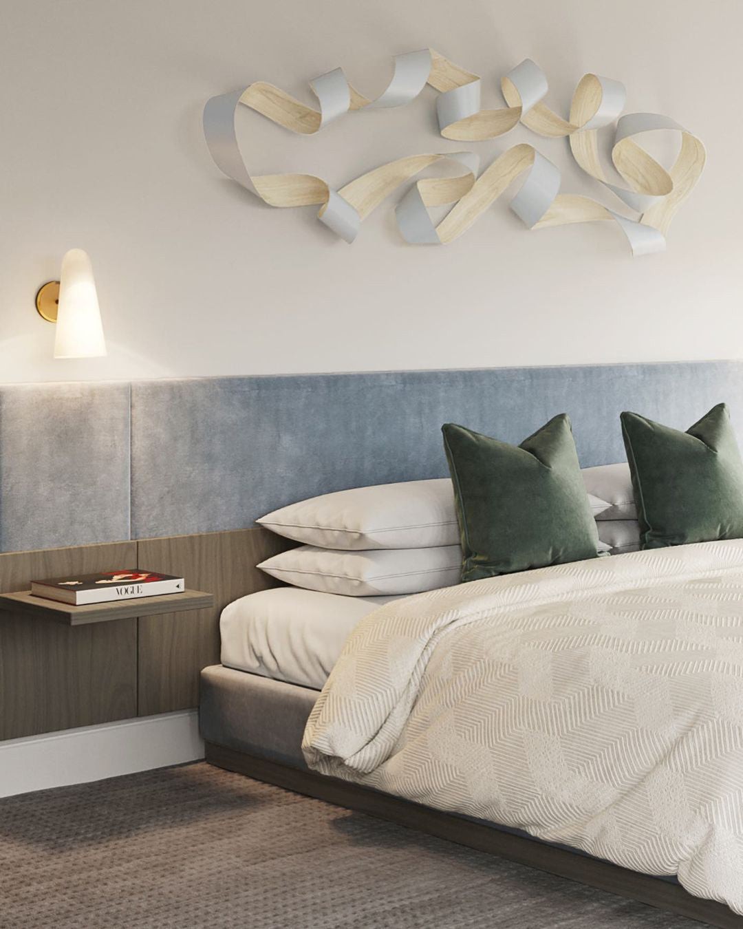 Nordic Simple Light Luxury Brass Wall Lamp M131