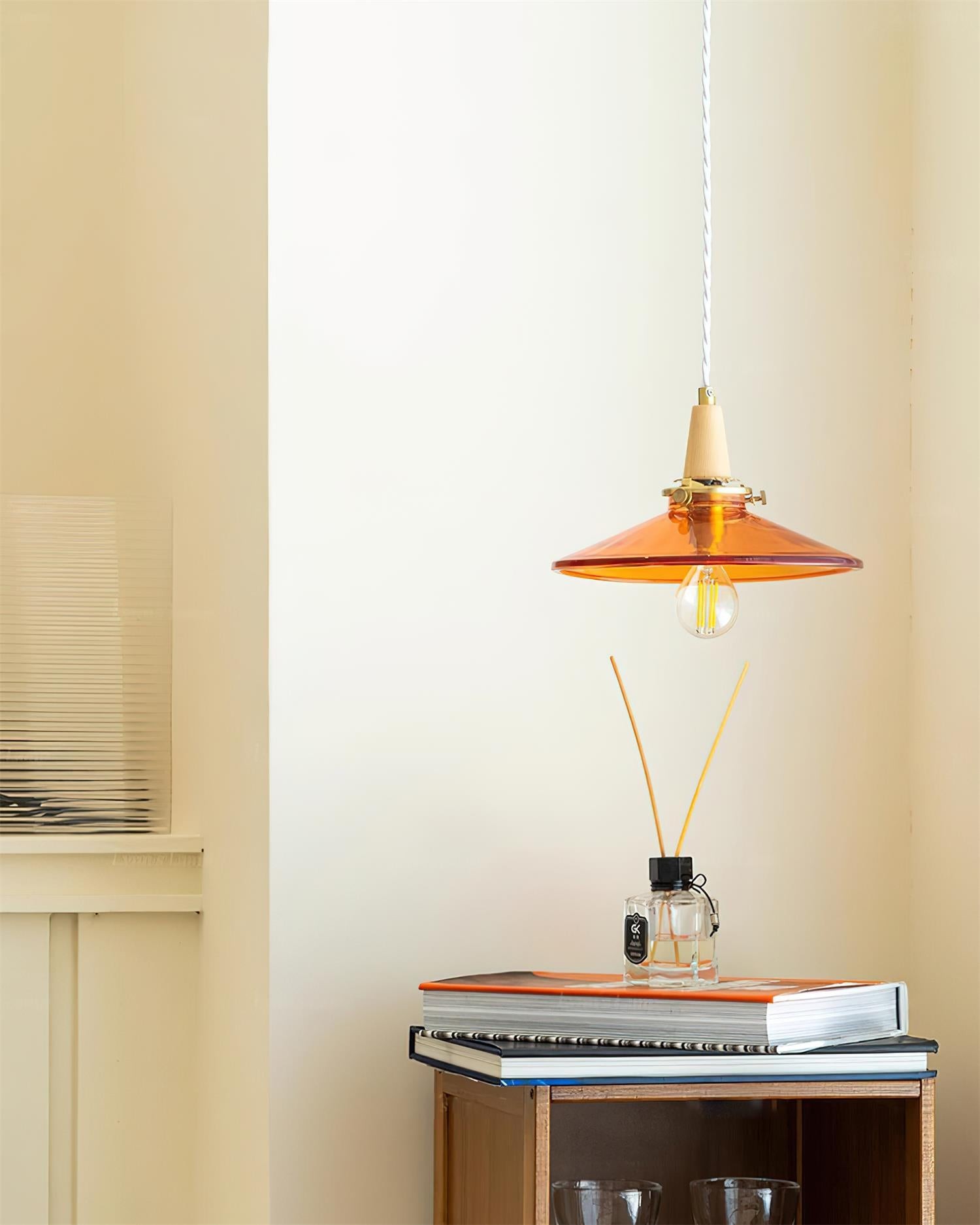 Nordic Brass Glass Pendant Lamp M286
