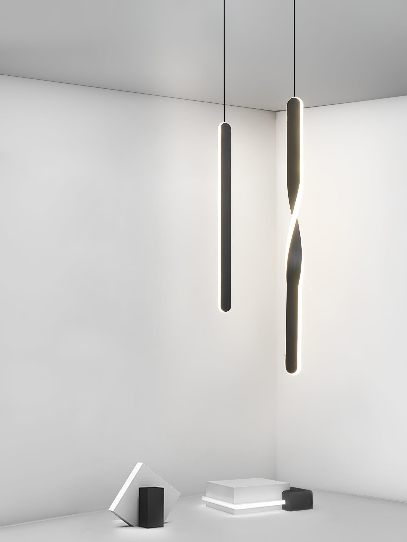 Nordic linear long Pendant Lamp M420