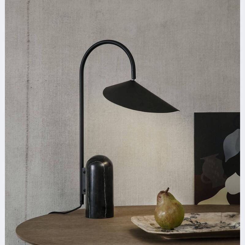 Leaf Shape Swivel Table Lamp for Living Room S175
