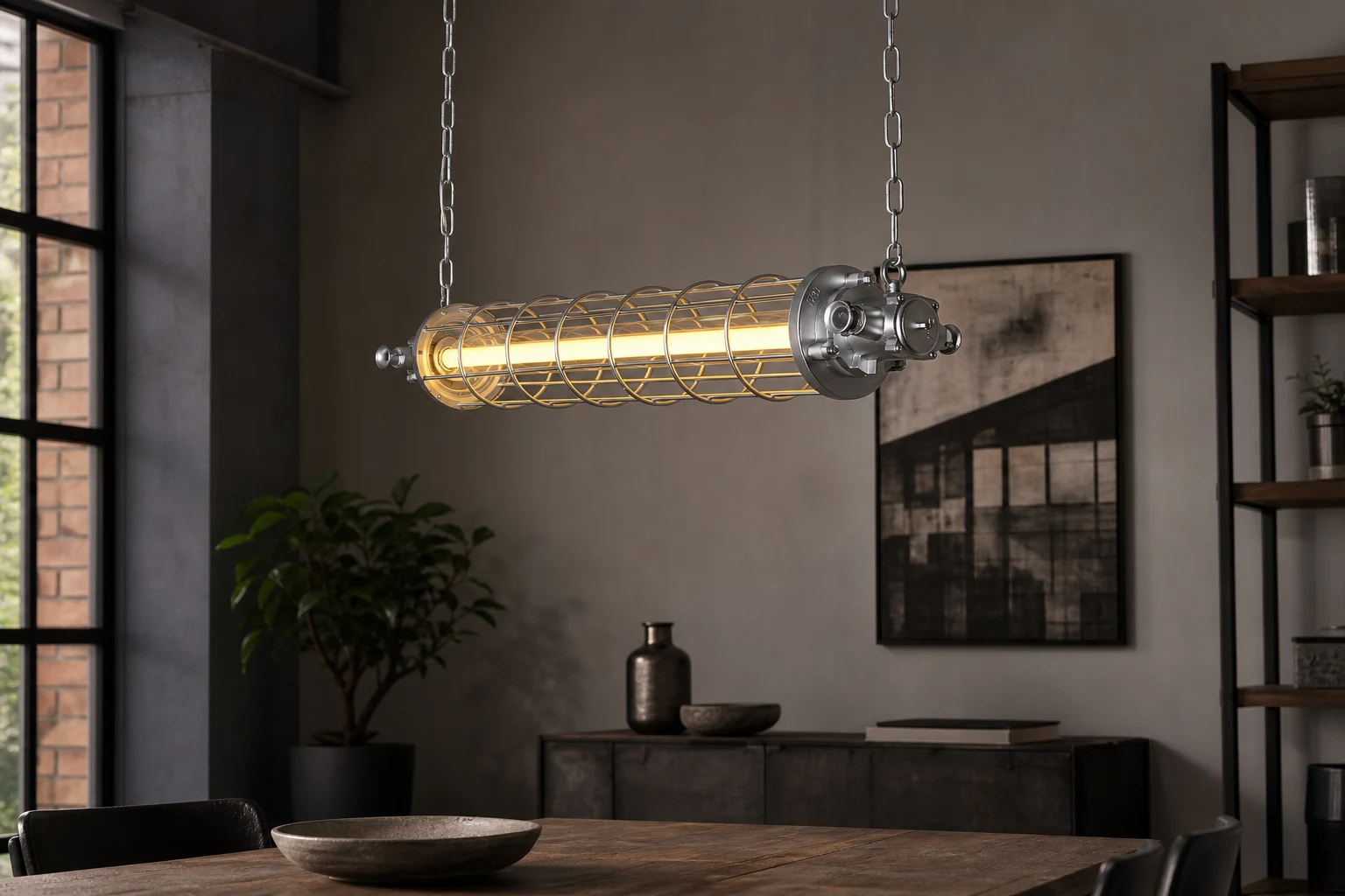 Lampa wisząca Strasbourg Tube w stylu lifestylowym