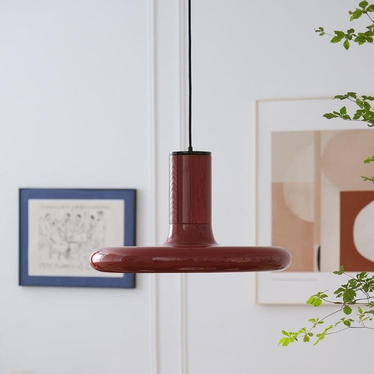 Vintage UFO Frisbee Pendant Lamp M446