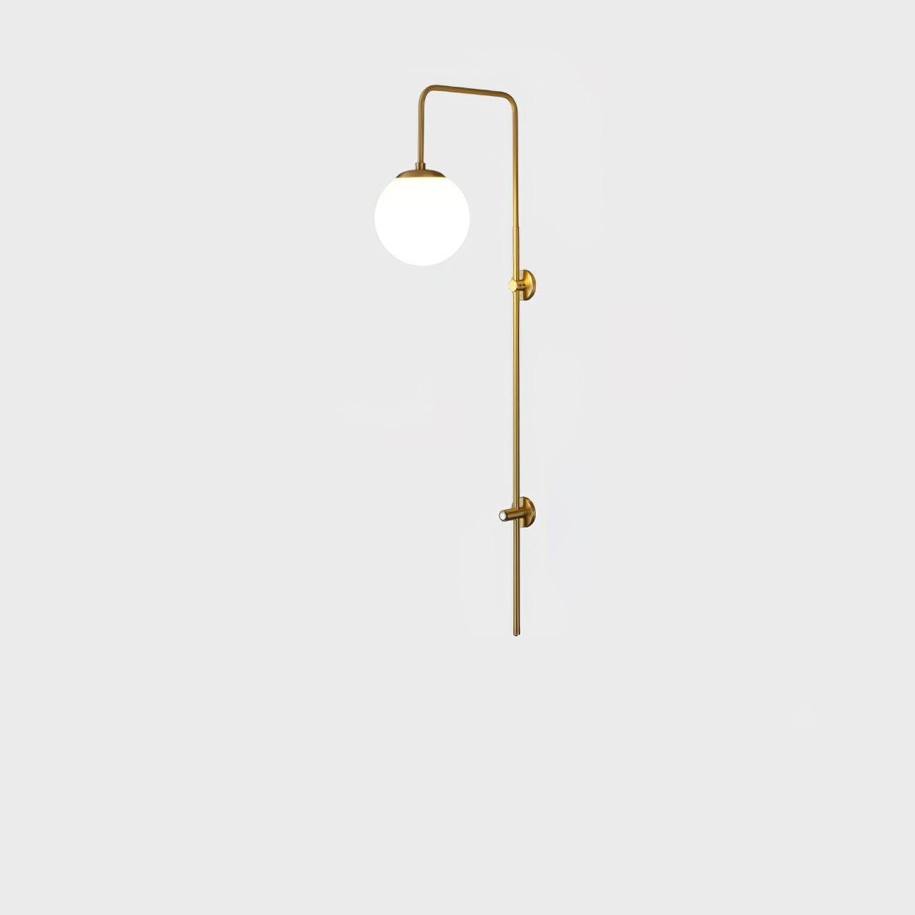 Globe Brass Wall Sconce M555