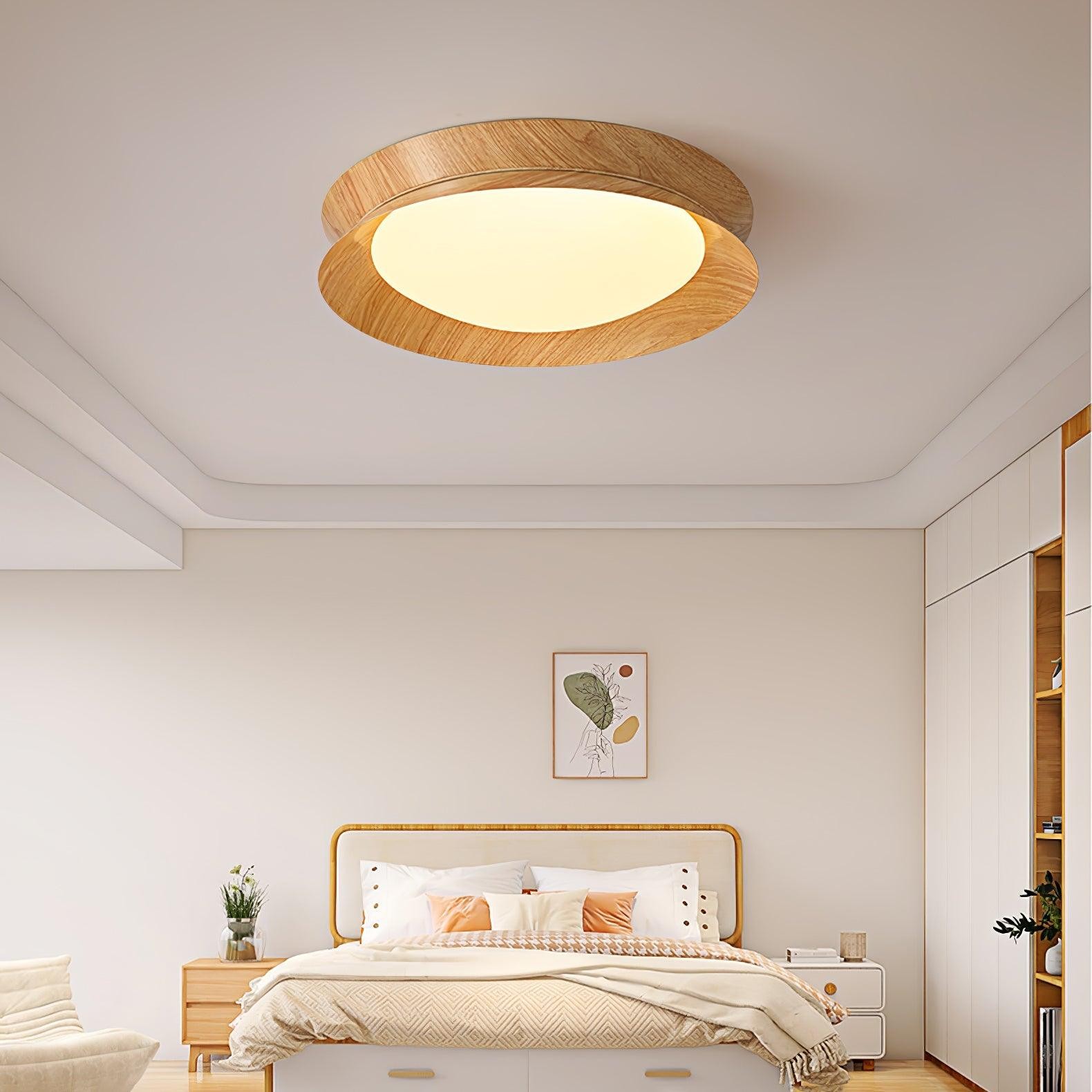 Double Half Round Ceiling Light M386