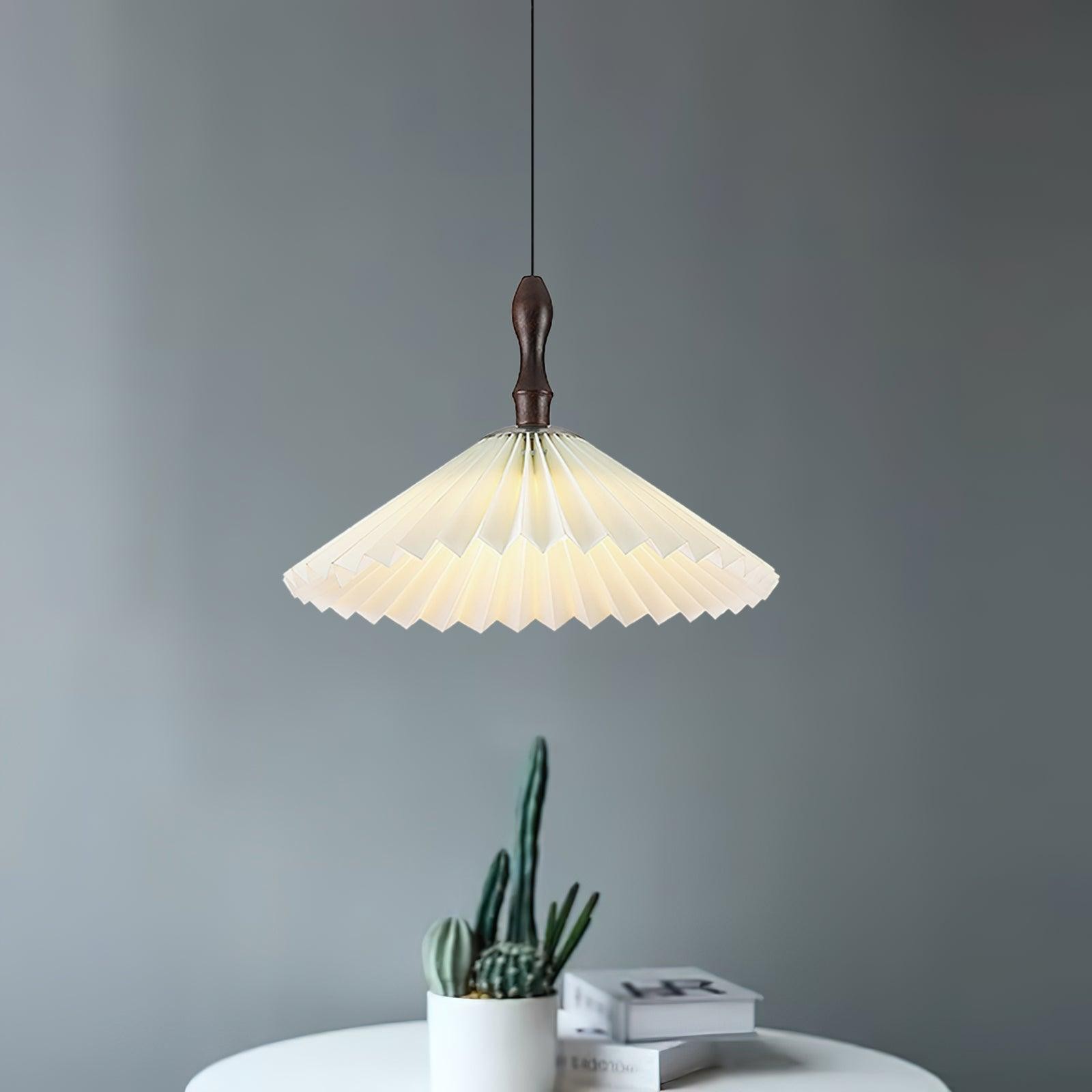 Simple White Flower Paper Pendant Lamp M67