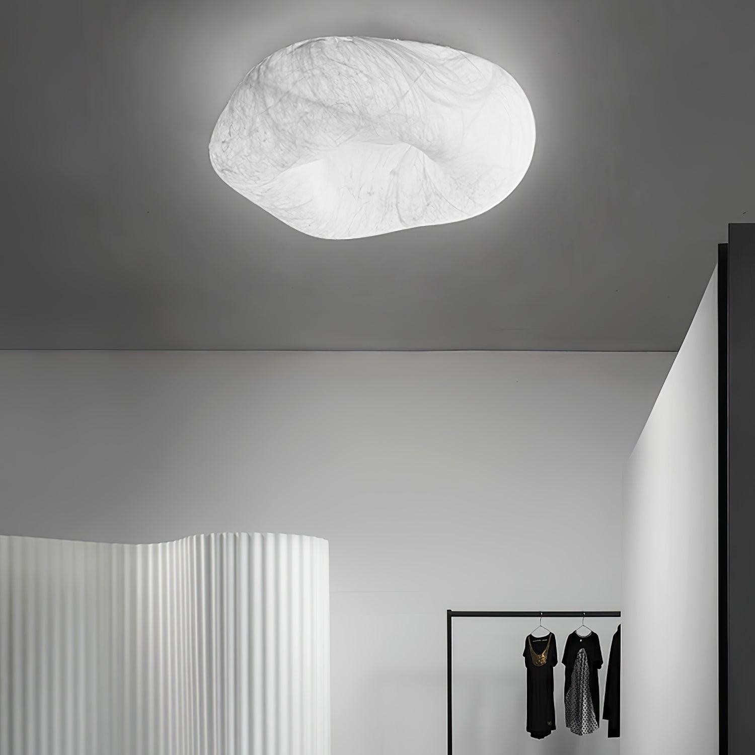 Modern Simple Silk LED Living Room Ceiling Lamp M294