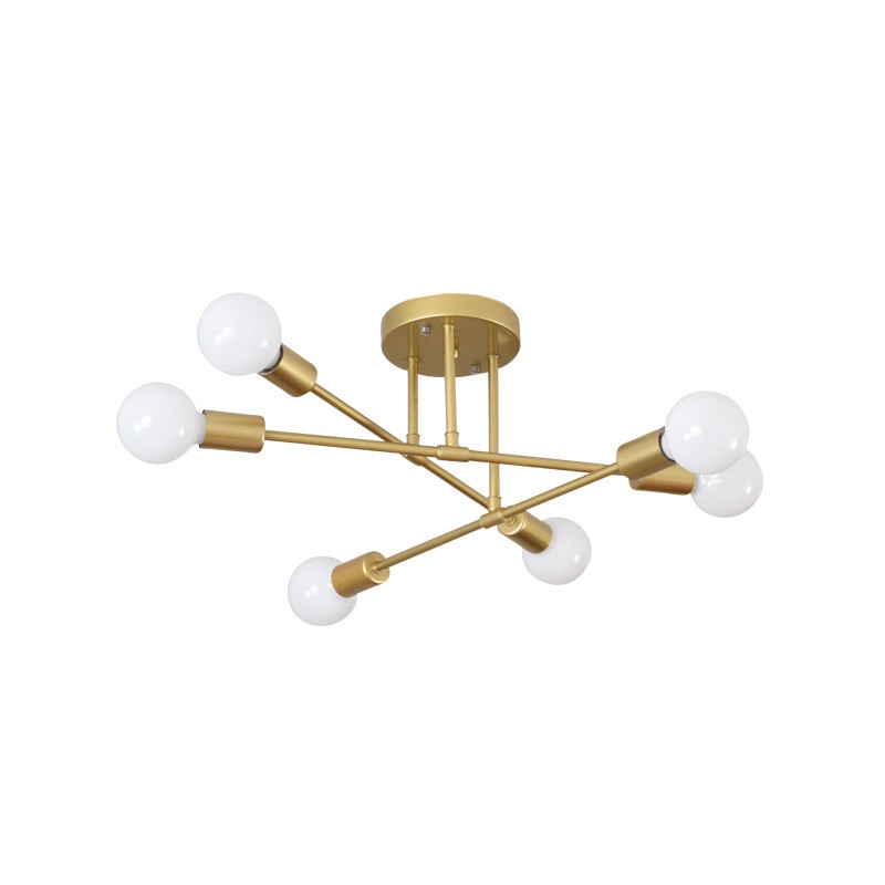 Smuxi 6/8 Head LED Industrial Iron Ceiling Light