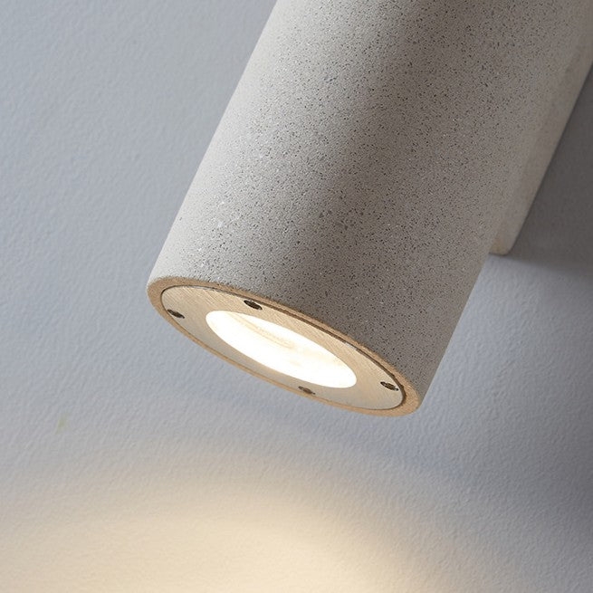 Midnight Glow Minimalist Cement Indoor Outdoor Wall Light D777