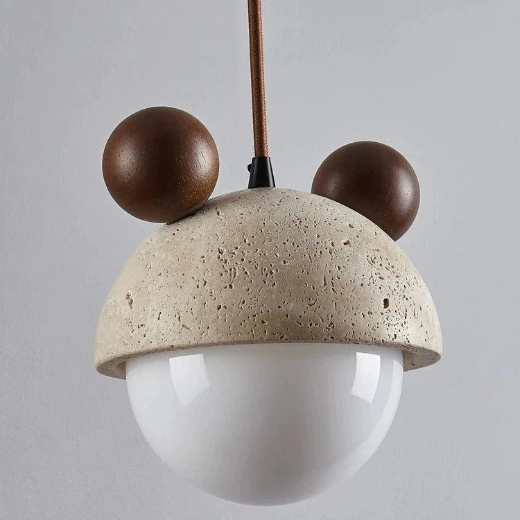 Travertine Micky Pendant Light D930