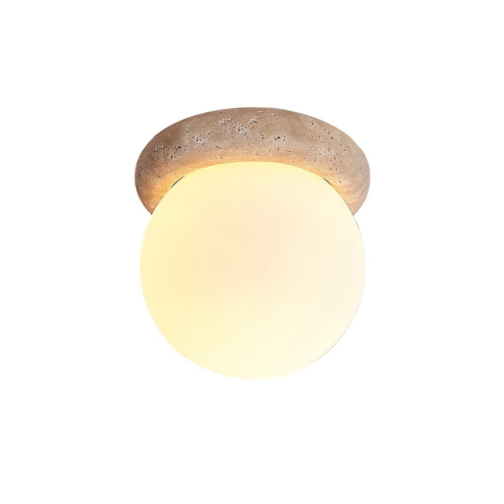 Marble Travertine Asteroid Ceiling Lamp M581