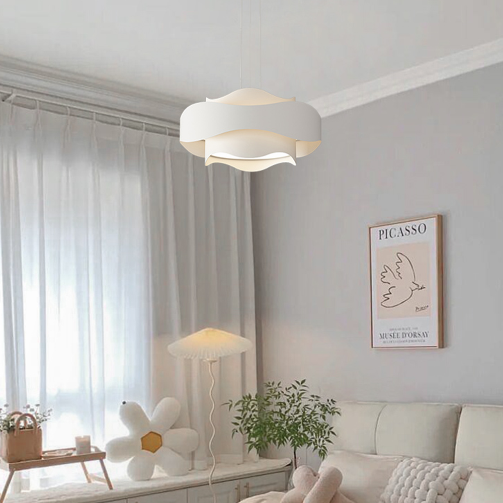 Cream Style Modern Minimalist Bedroom Pendant Light M162