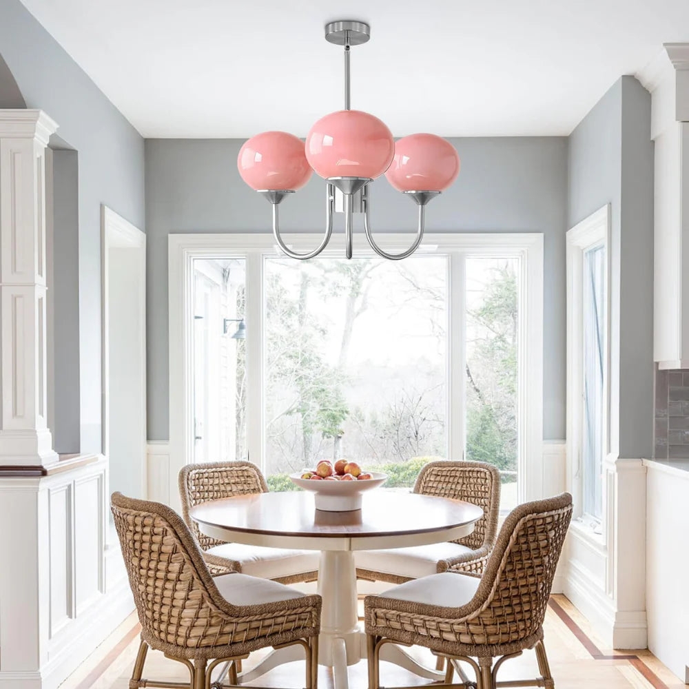Marshmallow Modern Glass Chandelier D776
