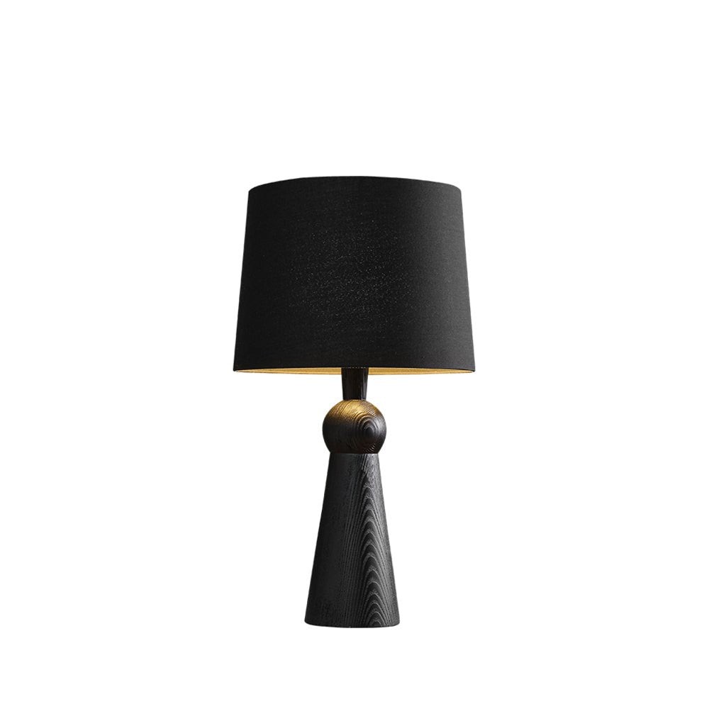 Nordic Retro Solid Wood Fabric Table Lamp M87